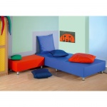 Sitzelemente-Set, bestehend aus  2 Elementen und 5 Kissen, 